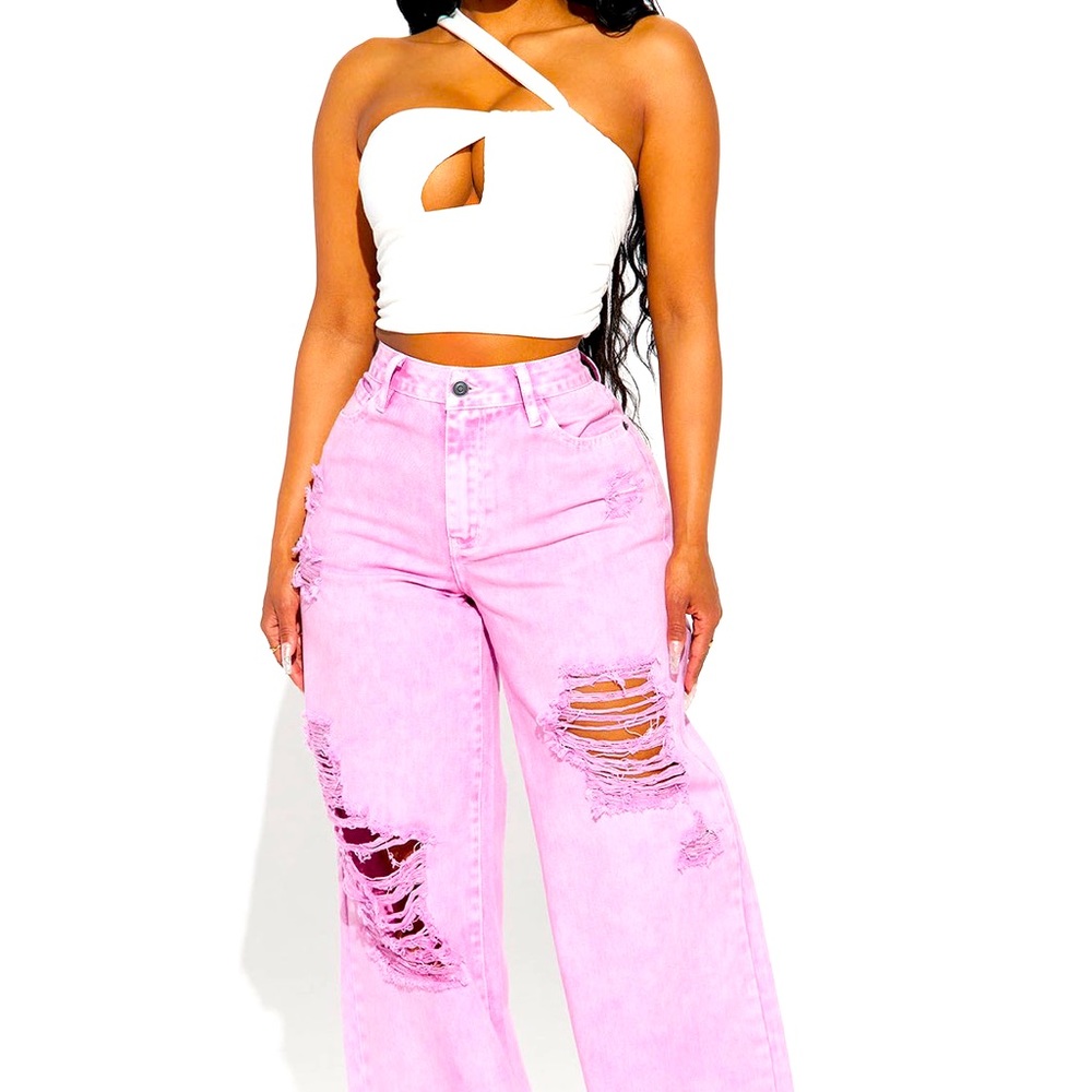 Fashion Nova High Rise Baggy Jeans